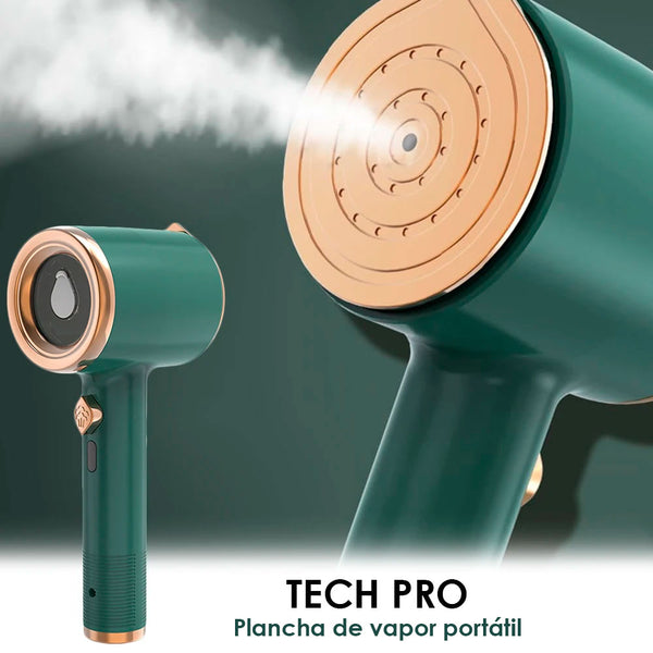 Tech Pro: Plancha de vapor portátil