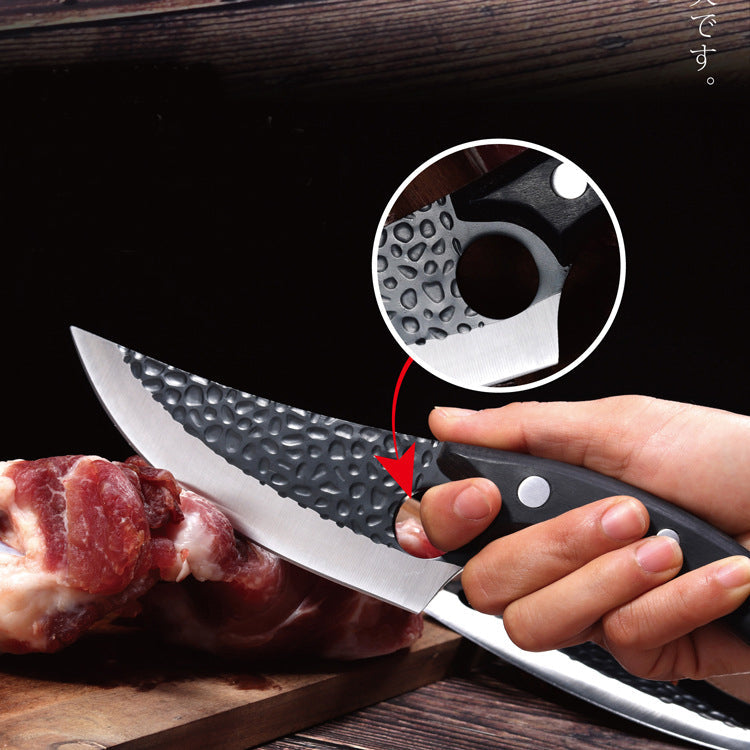 SerbiChef - Cuchillo de cocina de acero inoxidable